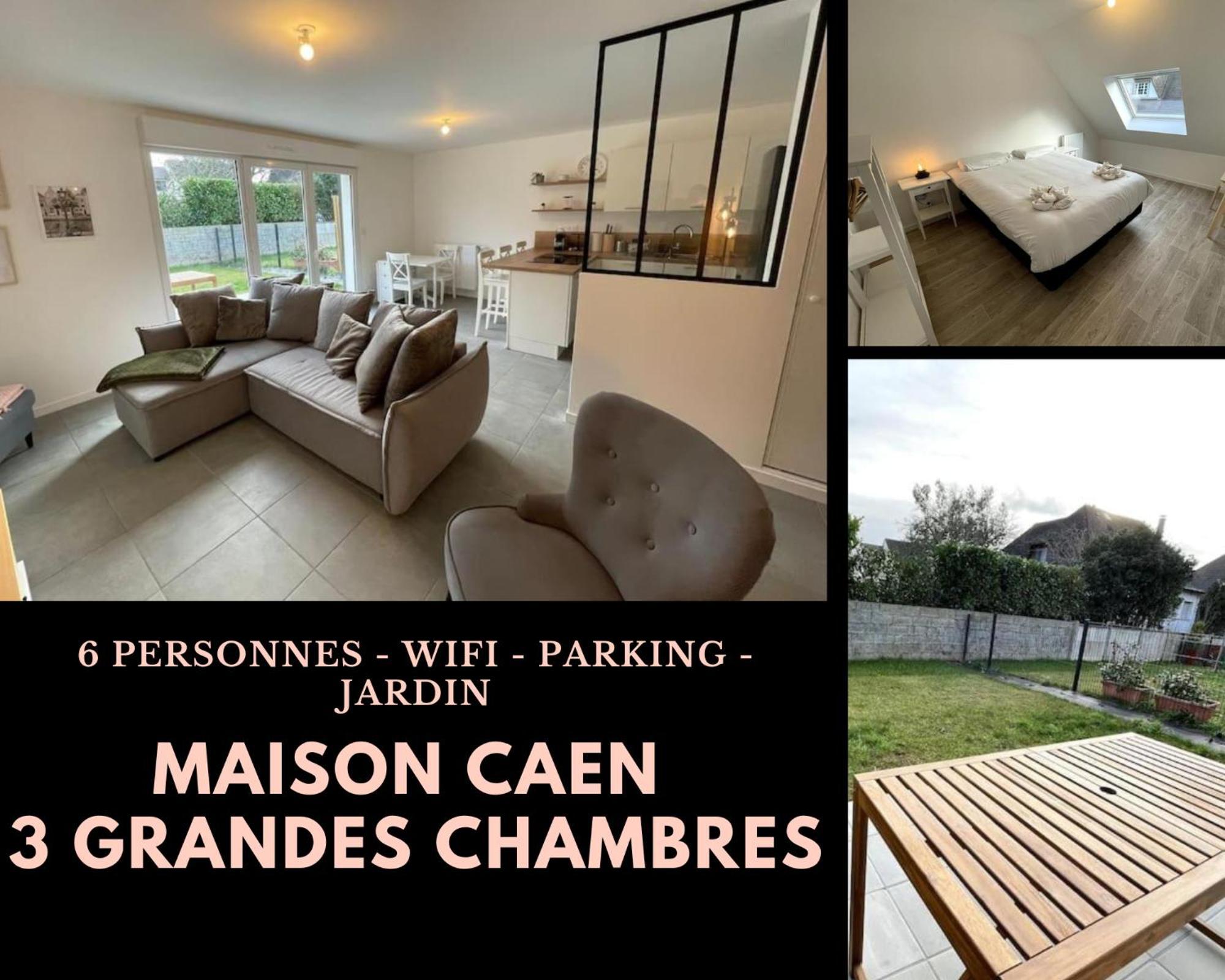 Freesia, Maison Neuve Avec Jardin Et Garage Caen Extérieur photo